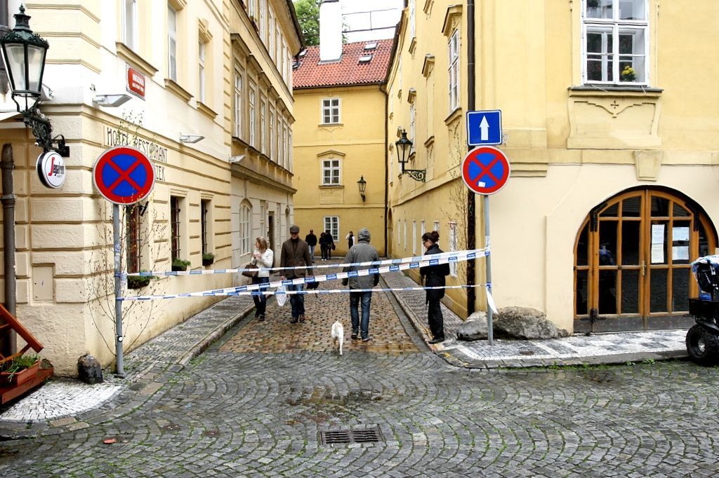 Zvýšená hladina Vltavy