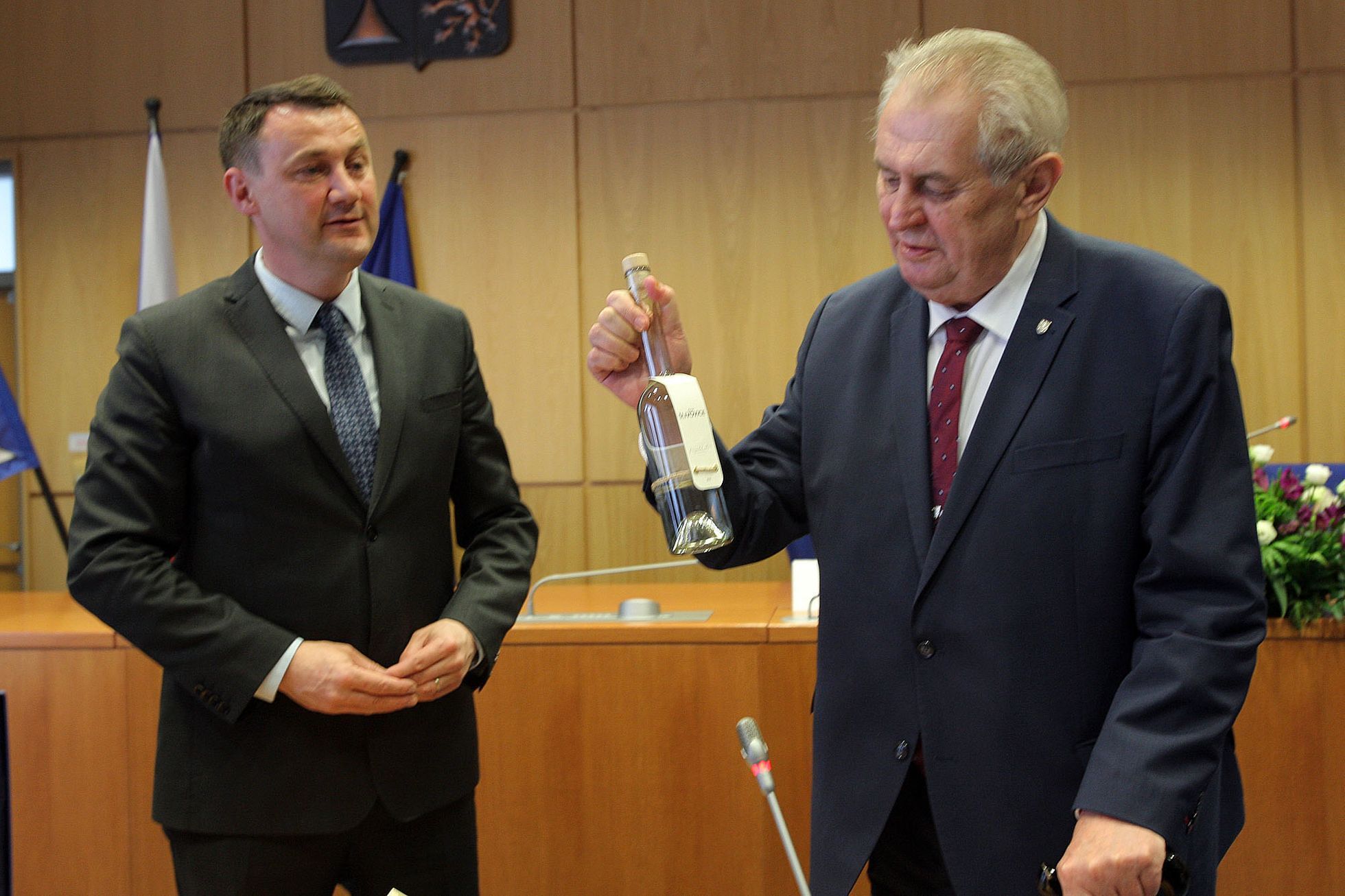 Miloš Zeman v Libereckém kraji