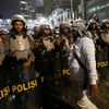Protesty na Jakartě