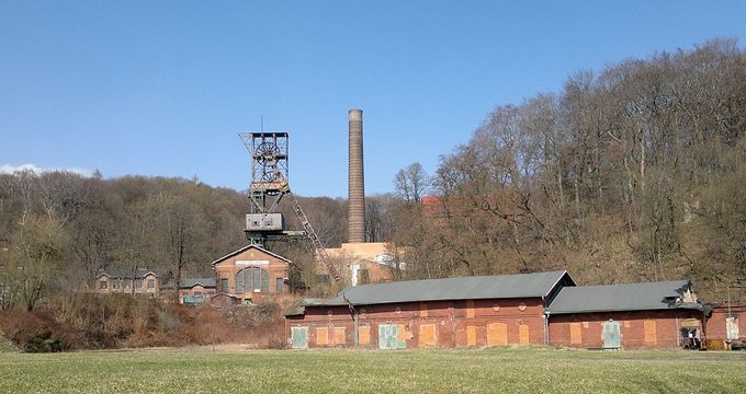 Hornické muzeum Landek Park, důl Anselm.