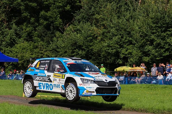 Jan Kopecký, Škoda na Barum Rallye 2021