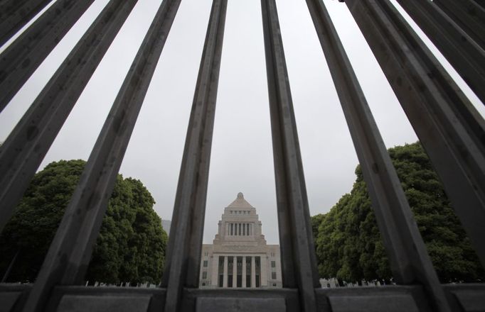 Japonský parlament.