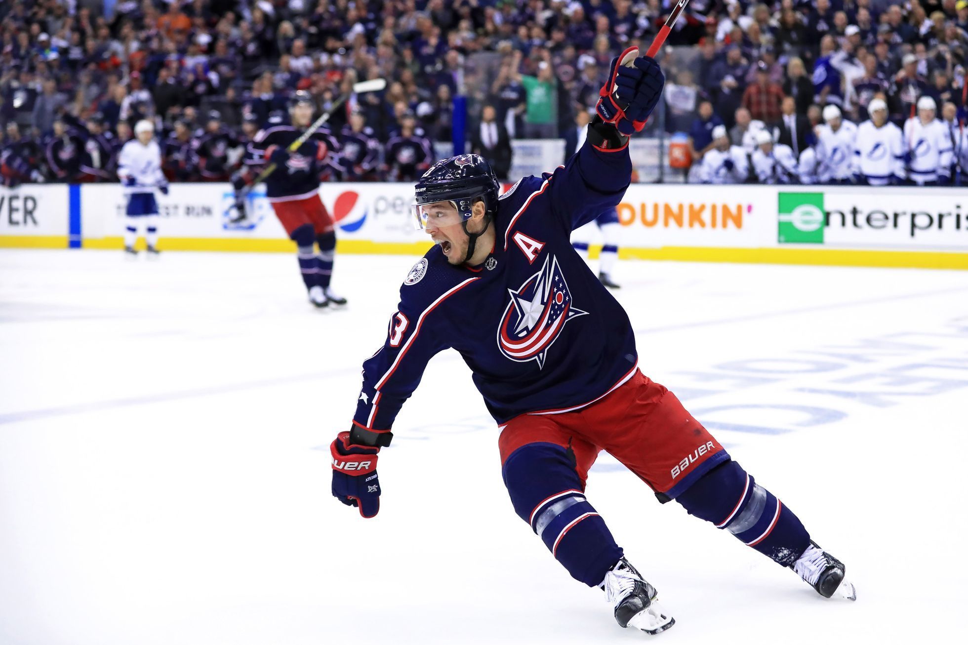 NHL: Stanley Cup Playoffs-Tampa Bay Lightning at Columbus Blue Jackets