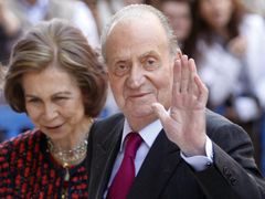 Španělský král Juan Carlos s chotí Sofií.