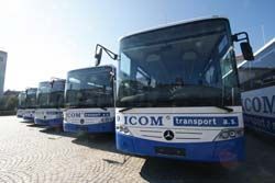 Nízkopodlažní autobusy Mercedes dopravce Icom