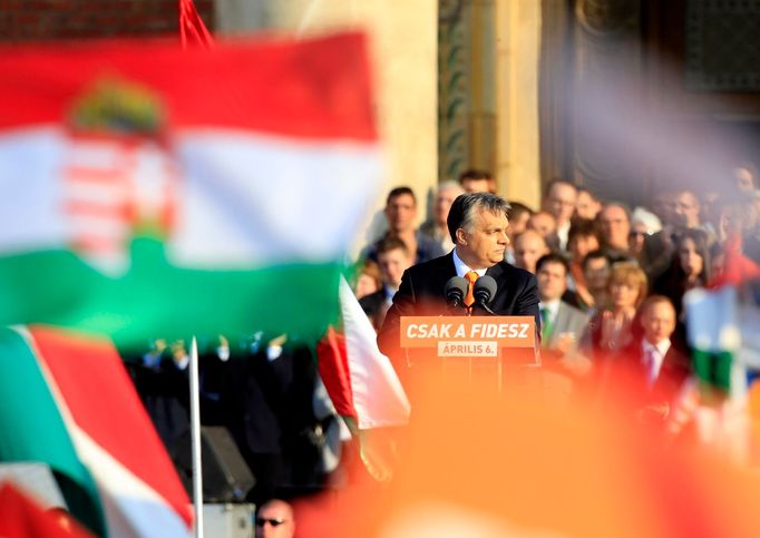 Premiér Viktor Orbán.