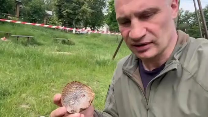 Rusko zaútočilo na Kyjev kazetovými raketami, aby zabilo co nejvíce civilistů, říká Kličko
