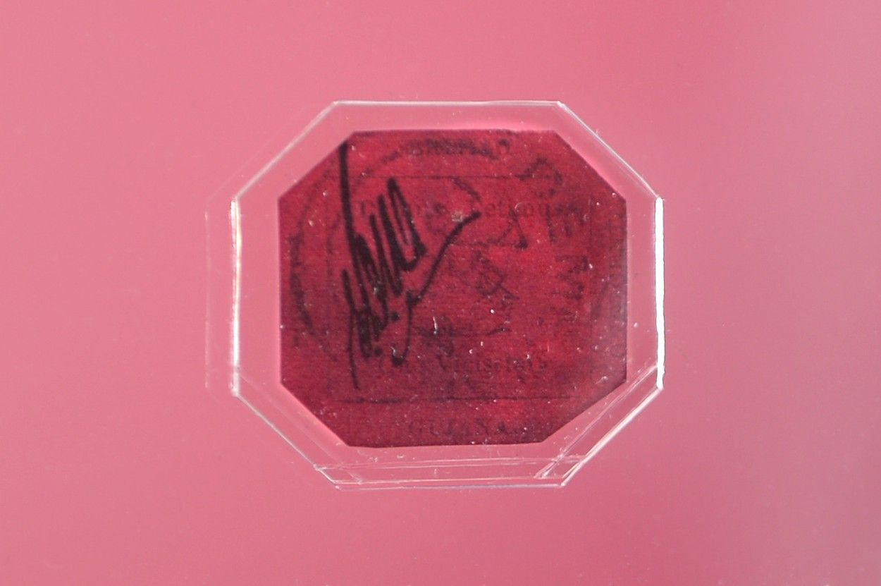 Poštovní známka One-Cent Magenta