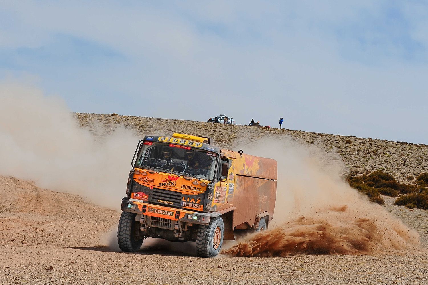 Rallye Dakar 2018, 8. etapa: Martin Macík, LIAZ