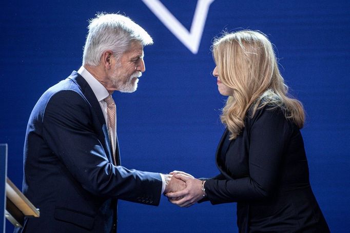 Petr Pavel a Zuzana Čaputová.