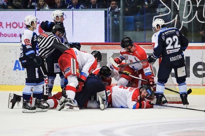 2. čtvrtfinále play-off 2018, Plzeň - Olomouc