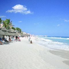 pláž, Cancún