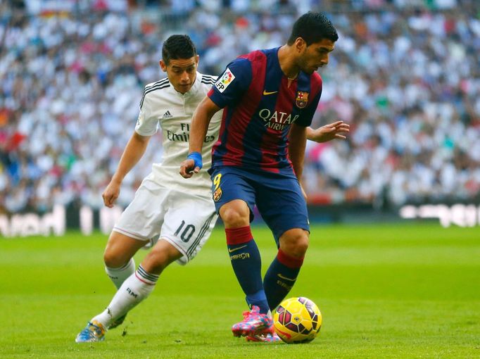 Real-Barcelona:  James Rodriguez -  Luis Suárez