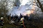 Při požáru domu na Orlickoústecku uhořel muž