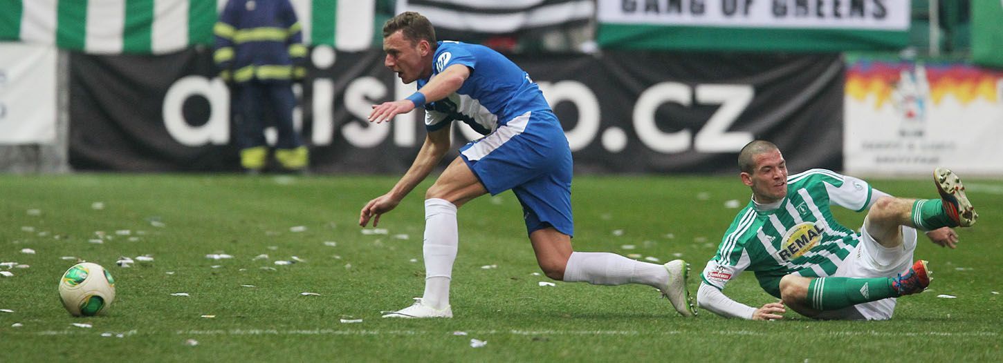 Utkání Gambrinus ligy Bohemians vs. Liberec (Coufal)