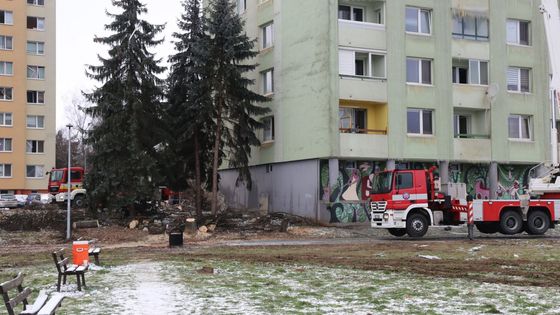 Výbuch v Prešově, den poté, prosinec 2019