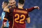 Fotbalisté AS Řím otočili zápas v Janově, druhá ale zůstává Neapol