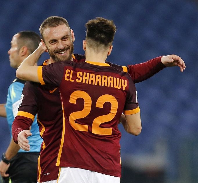 De Rossi a El Shaarawy z AS Řím