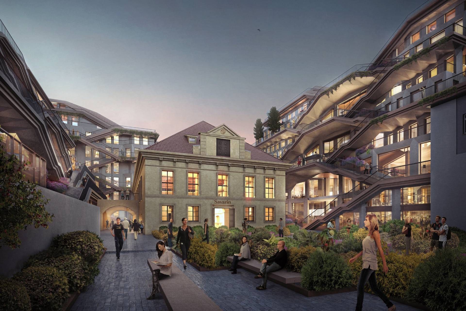 centrum, stavba, přestavba, Václavské náměstí, Praha