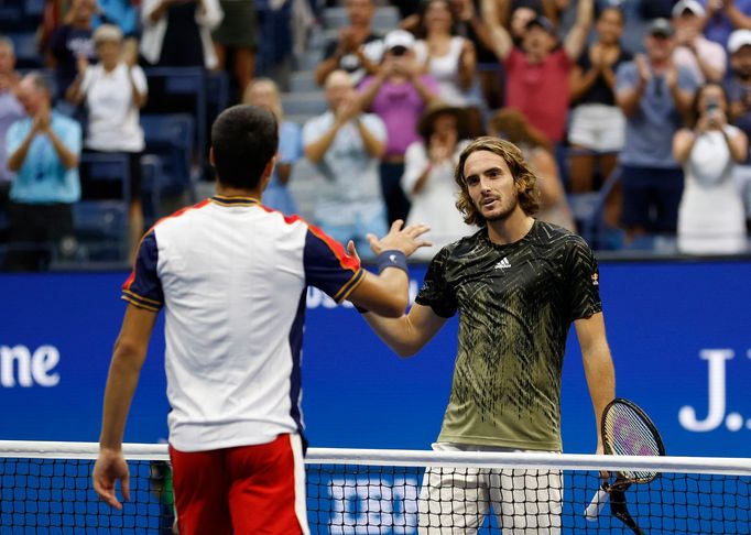 Stefanos Tsitsipas, 3. kolo US Open 2021