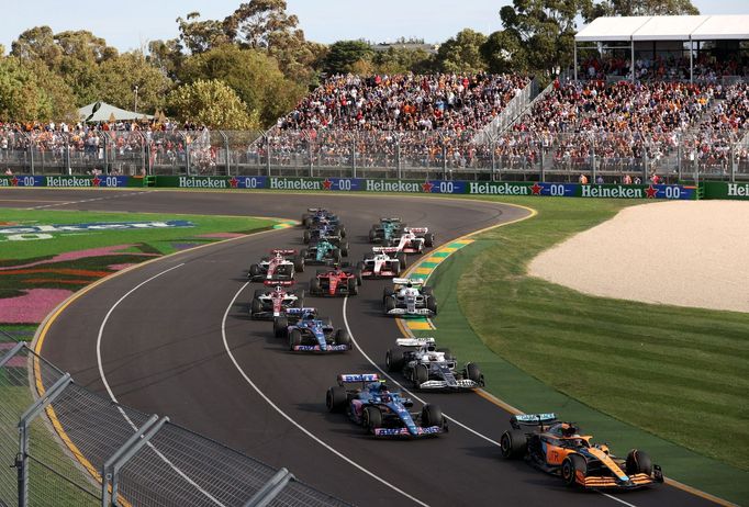 Start VC Austrálie F1 20222