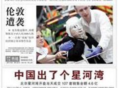 Ukázka titulní strany Pekingských novin.
