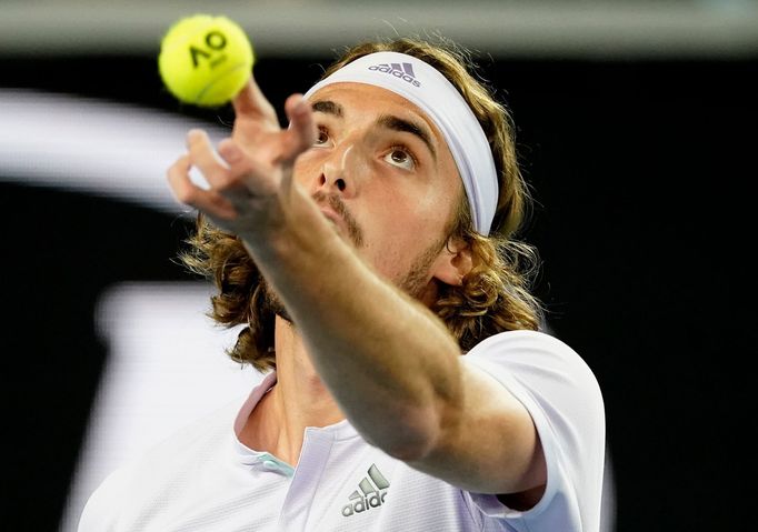 Stefanos Tsitsipas v prvním kole Australian Open 2020