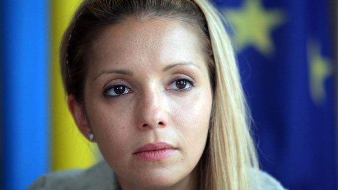 Dcera vězněné expremiérky Ukrajiny Jevhenija Tymošenková.