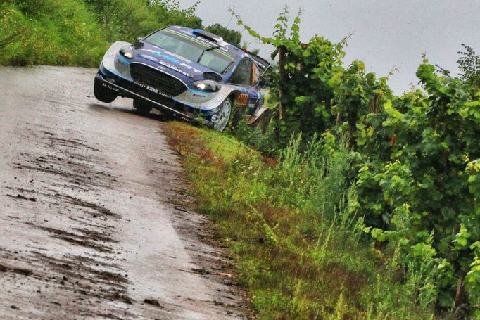 Německá rallye 2017: Ott Tänak, Ford Fiesta WRC