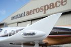 Nextant 400XTi. Vznikl přestavěním 15 let starého modelu.