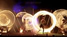 Artists perform with fire during a fire festival in Minsk, May 20, 2012. REUTERS/Vasily Fedosenko(BELARUS - Tags: SOCIETY) Published: Kvě. 20, 2012, 10:25 odp.