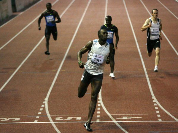 Usain Bolt v Lausanne