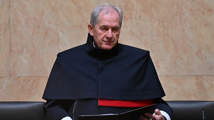 Předseda Ústavního soudu Josef Baxa.