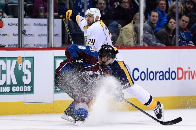 NHL: Nashville Predators at Colorado Avalanche (Hejda a Nyström)