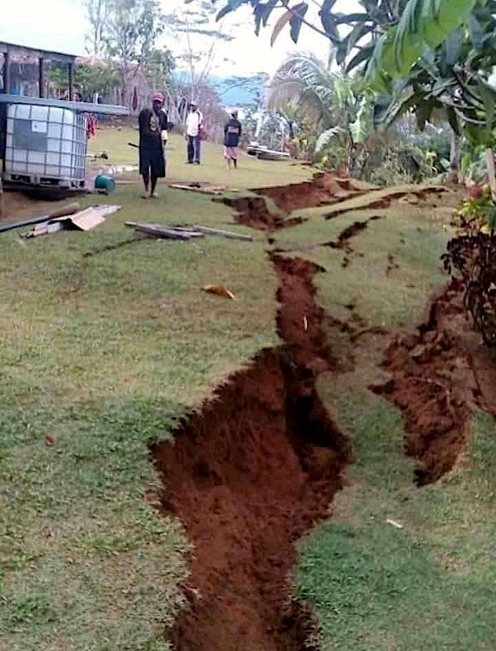 Zemětřesení, Papua-Nová Guinea, únor 2018