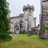 Strašidelný hrad Charleville a tajemný druidský les poblíž irského Tullamore