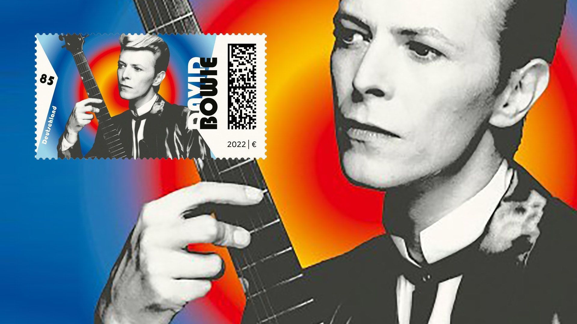 David Bowie, známka, 2022