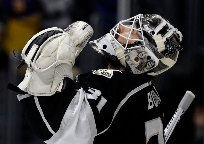 Peter Budaj v barvách LA Kings