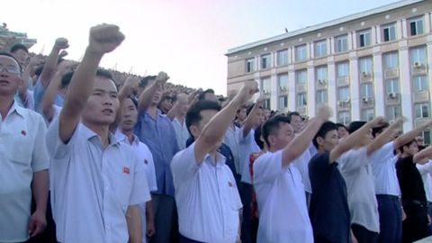 Severokorejci vyšli do ulic kvůli sankcím OSN, Kim Čong-un se neukázal