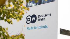 Logo Deutsche Welle, DW.