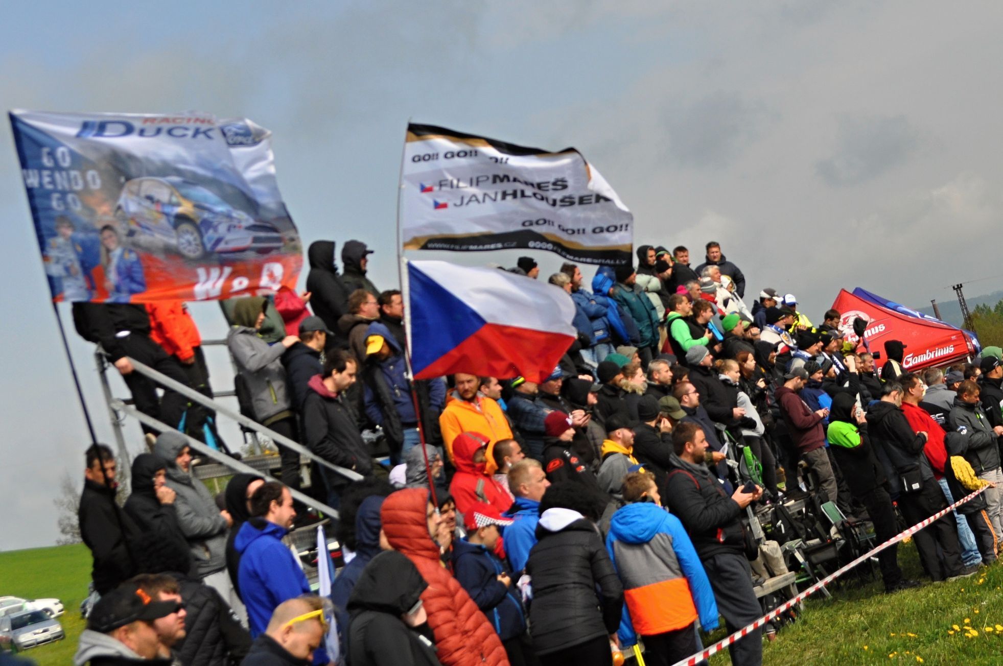 Fanoušci na Rallye Šumava Klatovy 2019
