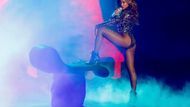 Beyoncé se snažila potvrdit slova svého manžela při svém dvacetiminutovém vystoupení.