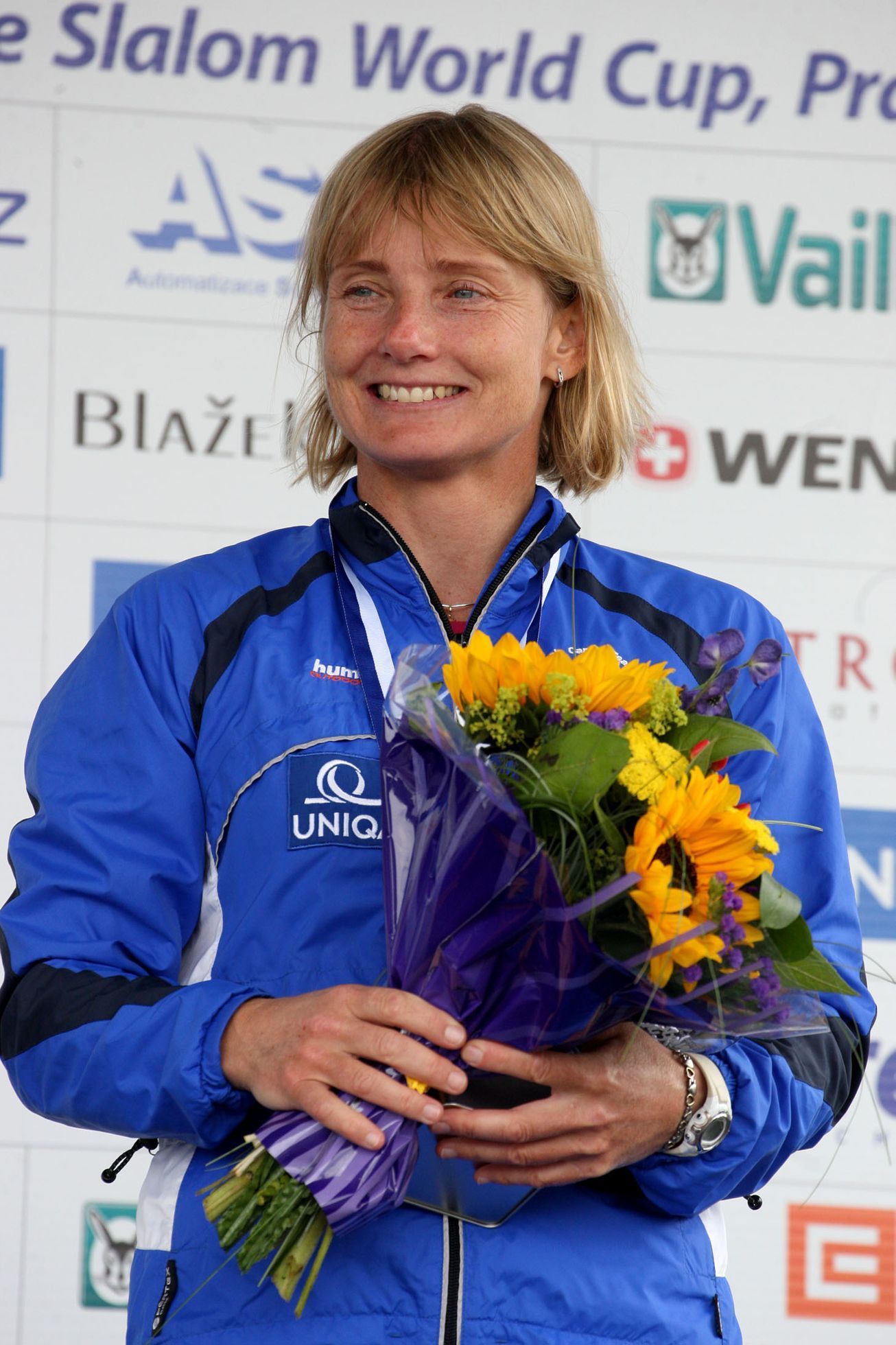 Světového poháru ve vodním slalomu v Praze (Hilgertová)