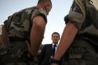 Sarkozy povzbuzoval v Afghánistánu morálku vojáků