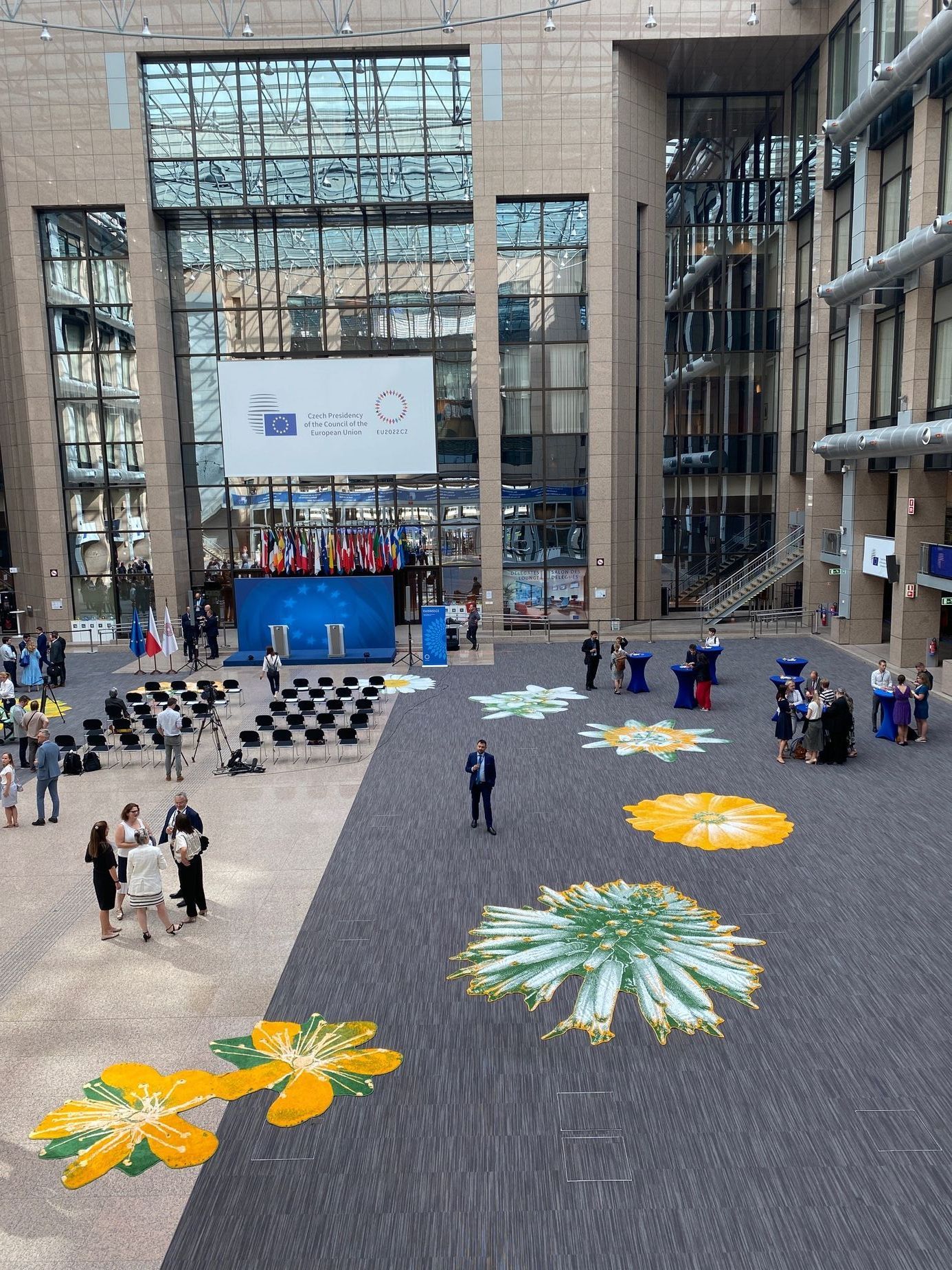 eu česko předsednictví flower union