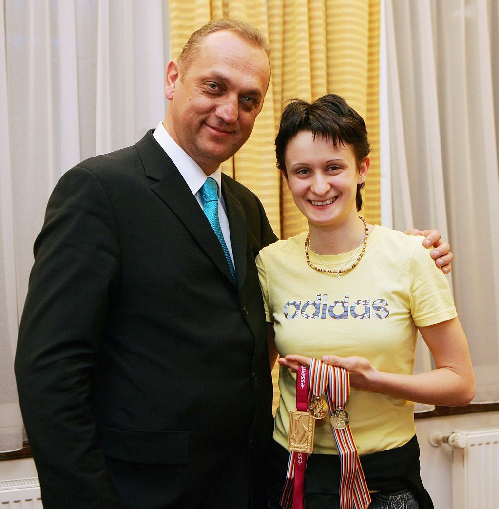 Pavel Zika s Martinou Sáblíkovou