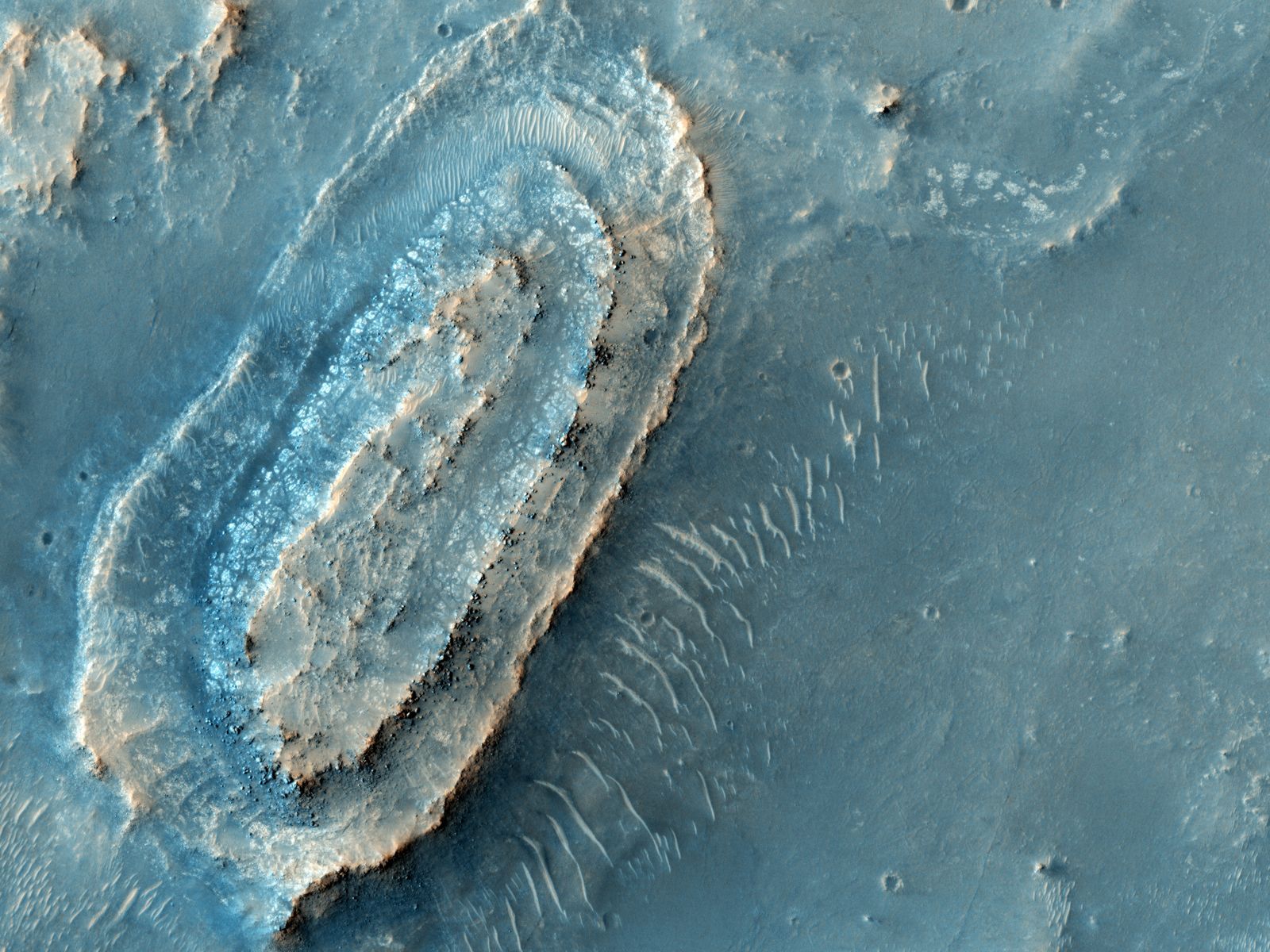 Fotogalerie / Fascinující pohledy na povrch Marsu / NASA / 8