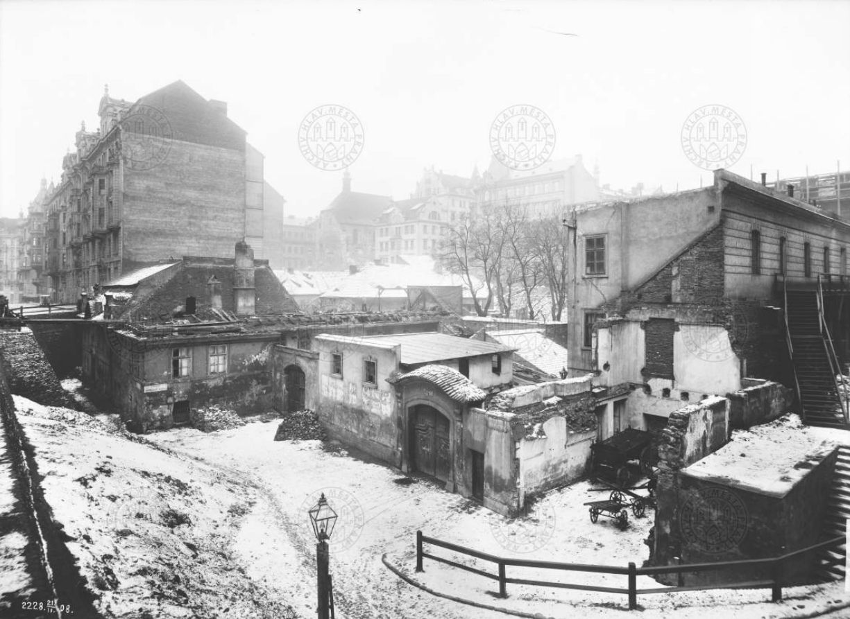 Asanace, demolice, Praha, Staré město, Nové město, Josefov, židovská čtvrť, domácí