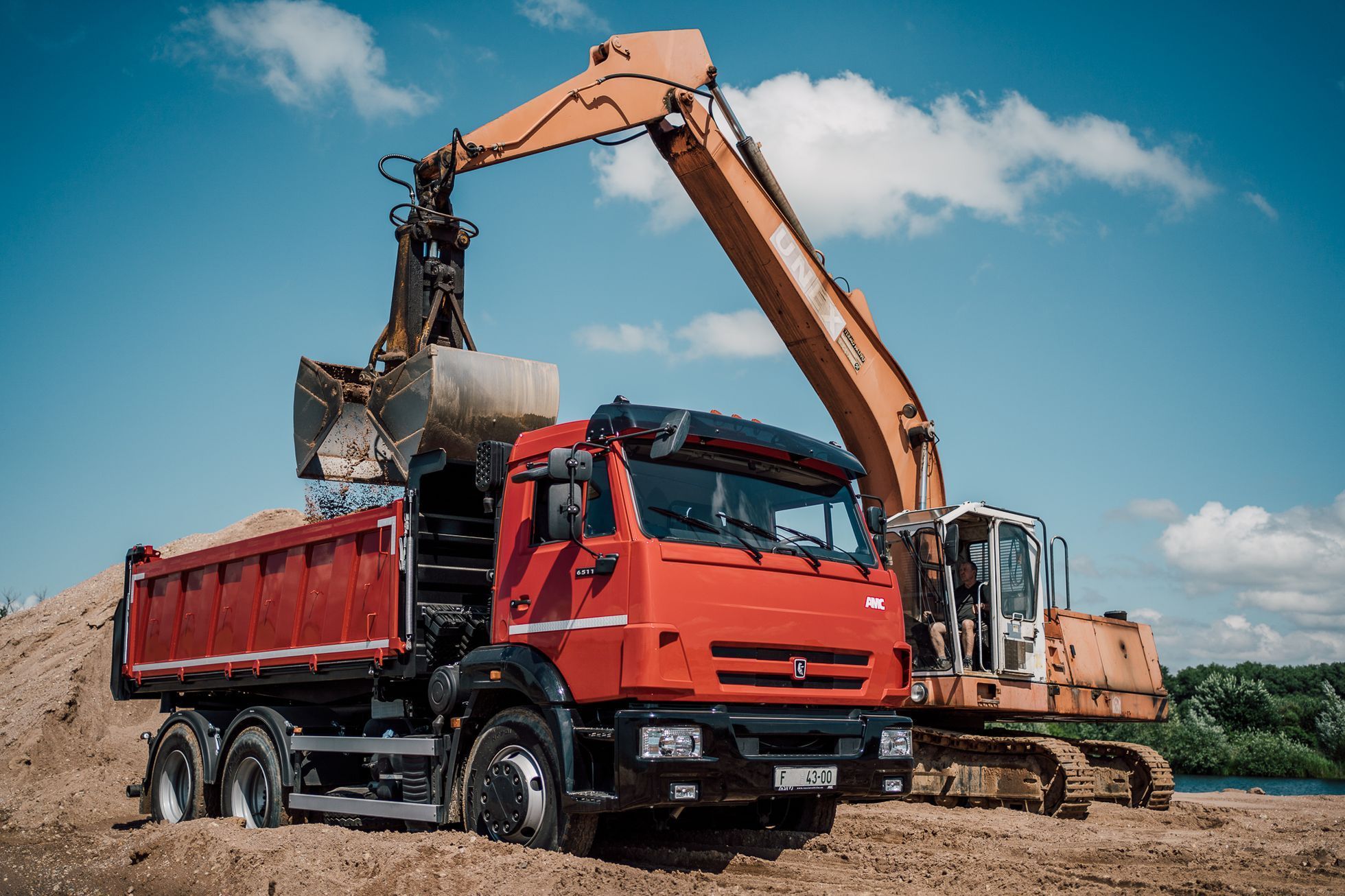 Kamaz a GAZ reportáž Radíkovice 2020