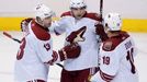 Český hokejista Radim Vrbata v dresu Phoenixu Coyotes v NHL 2011/12.